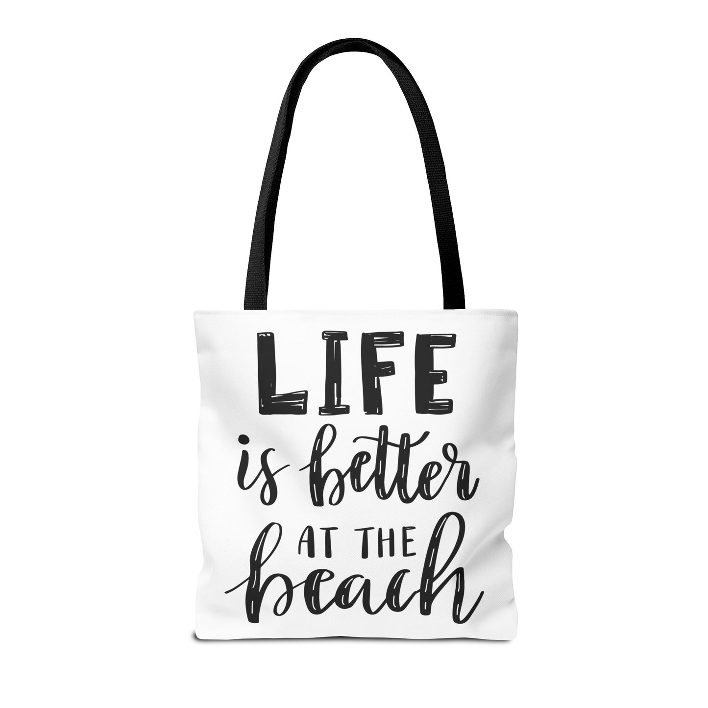 Beach Life Tote Bag - Perfect for Summer, Vacation & Everyday Use