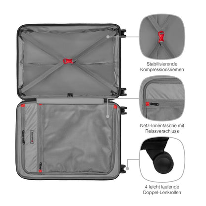 Wenger Legacy Large Expandable Hardside Suitcase | Beyond Carry