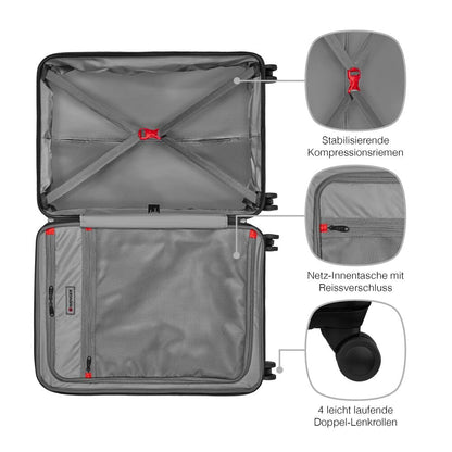 Wenger Legacy Large Expandable Hardside Suitcase | Beyond Carry