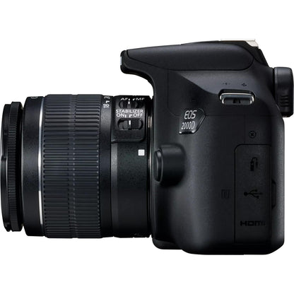 Canon EOS 2000D DSLR Camera with 18–55mm Lens | Beyond Travel Tech