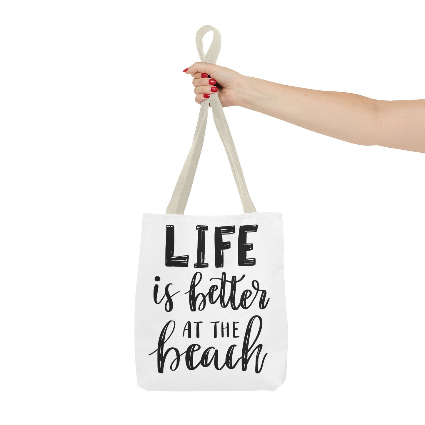 Beach Life Tote Bag - Perfect for Summer, Vacation & Everyday Use