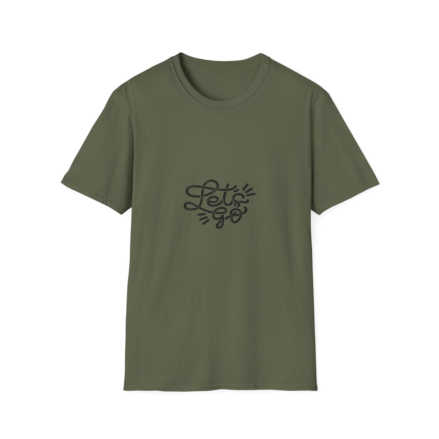 "Let's Go" - Unisex Softstyle Motivational Tee