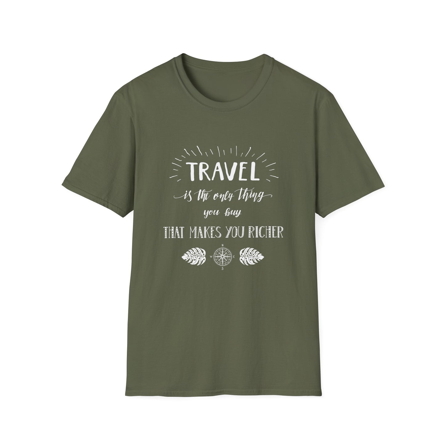 Invest in Experiences: 'Travel is the only thing you buy that makes you richer' Tee