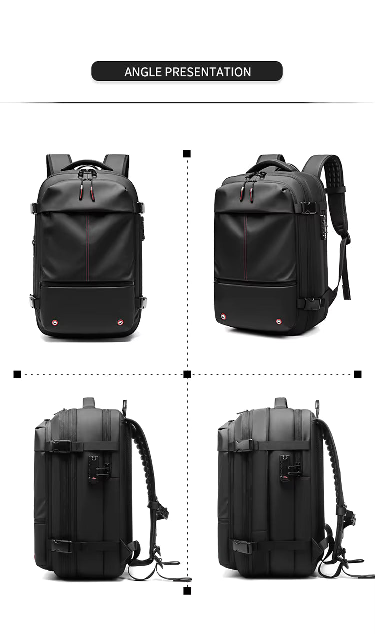 Travel Backpack with Vacuum Compression
