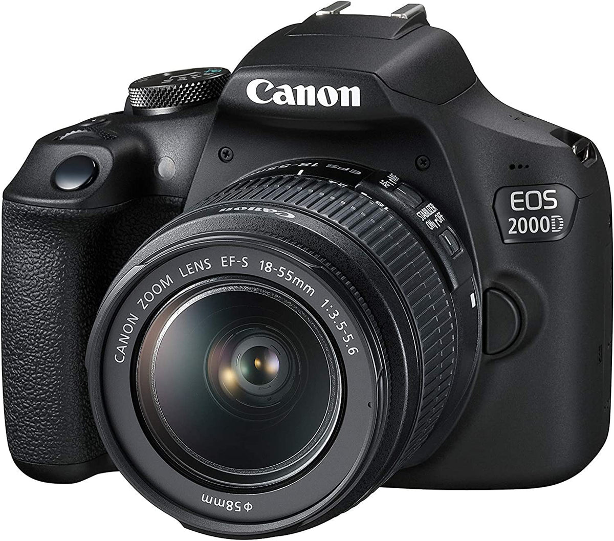 Canon EOS 2000D DSLR Camera with 18–55mm Lens | Beyond Travel Tech