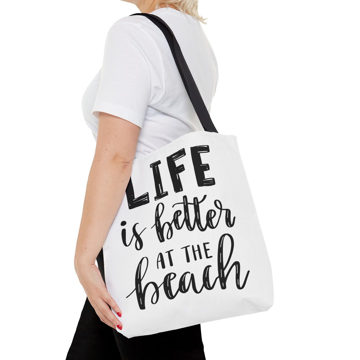 Beach Life Tote Bag - Perfect for Summer, Vacation & Everyday Use