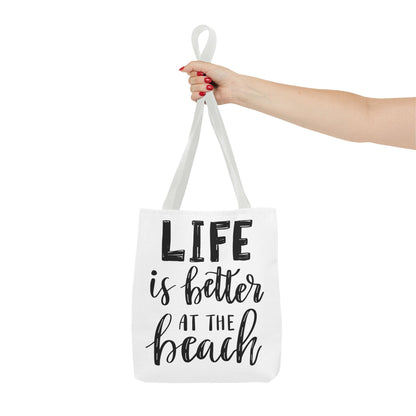 Beach Life Tote Bag - Perfect for Summer, Vacation & Everyday Use