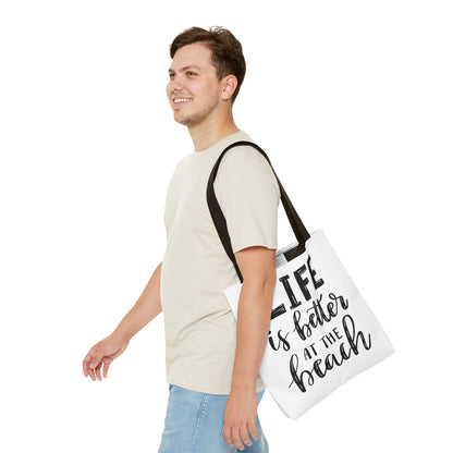 Beach Life Tote Bag - Perfect for Summer, Vacation & Everyday Use