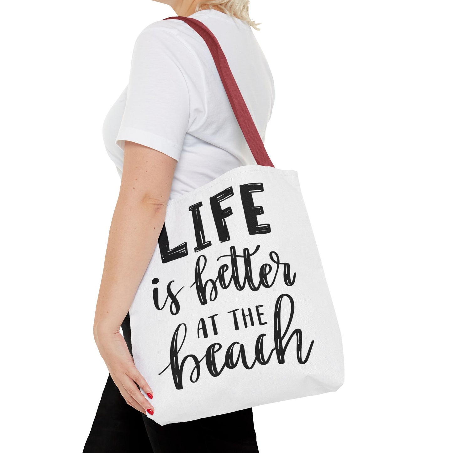 Beach Life Tote Bag - Perfect for Summer, Vacation & Everyday Use