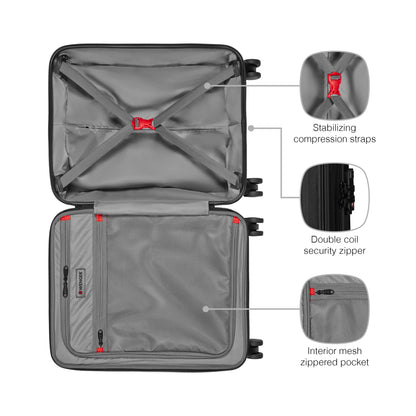Wenger Legacy Large Expandable Hardside Suitcase | Beyond Carry