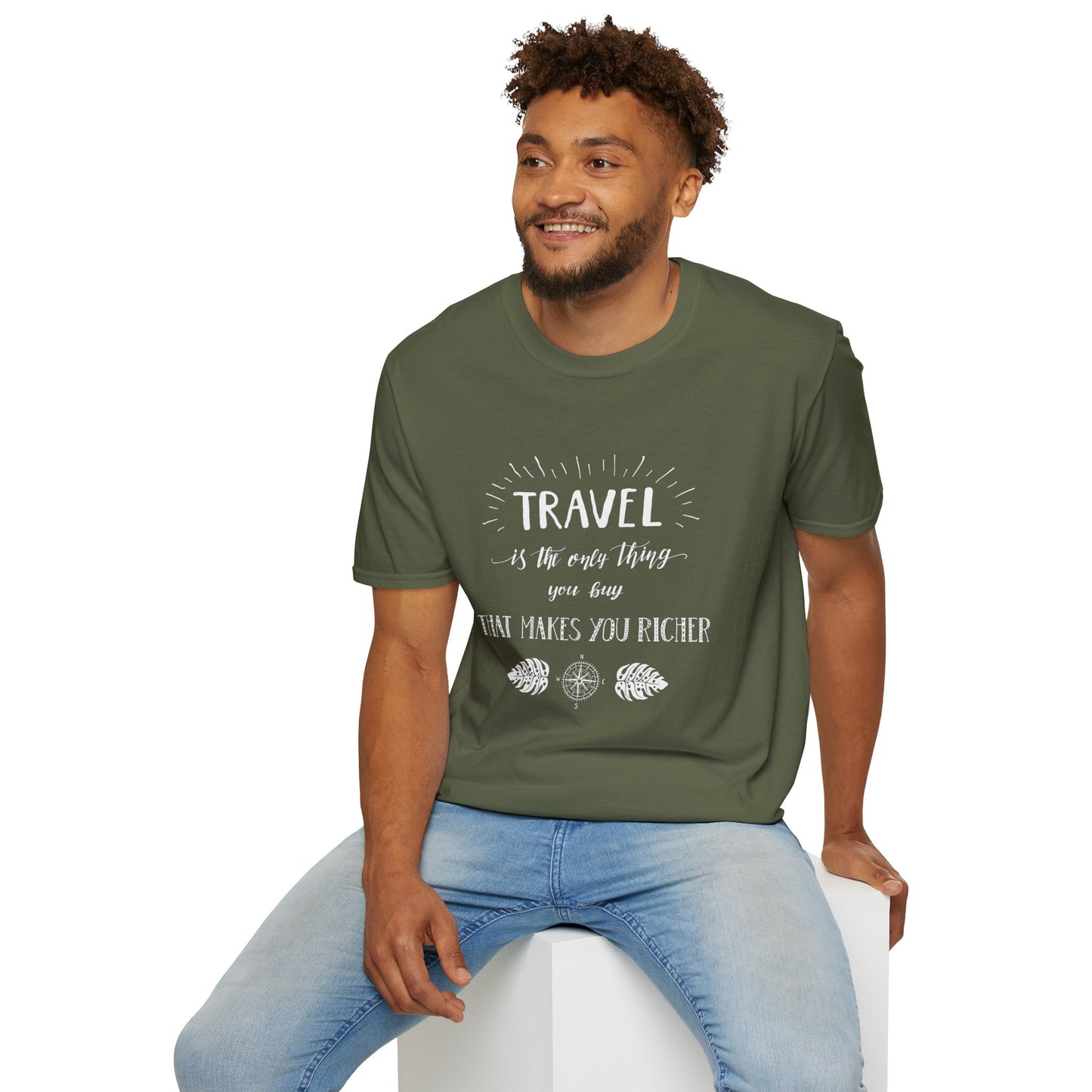 Invest in Experiences: 'Travel is the only thing you buy that makes you richer' Tee