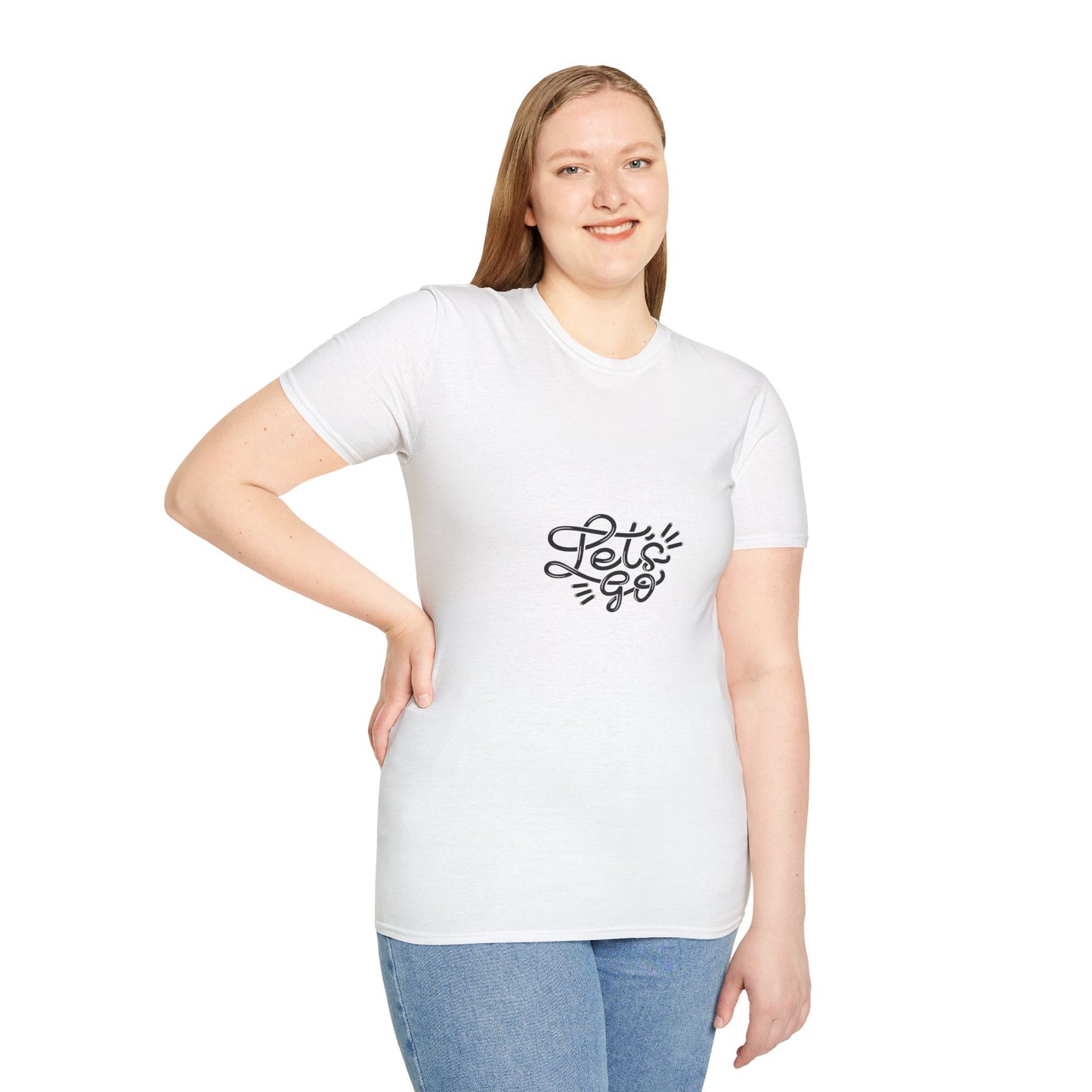 "Let's Go" - Unisex Softstyle Motivational Tee