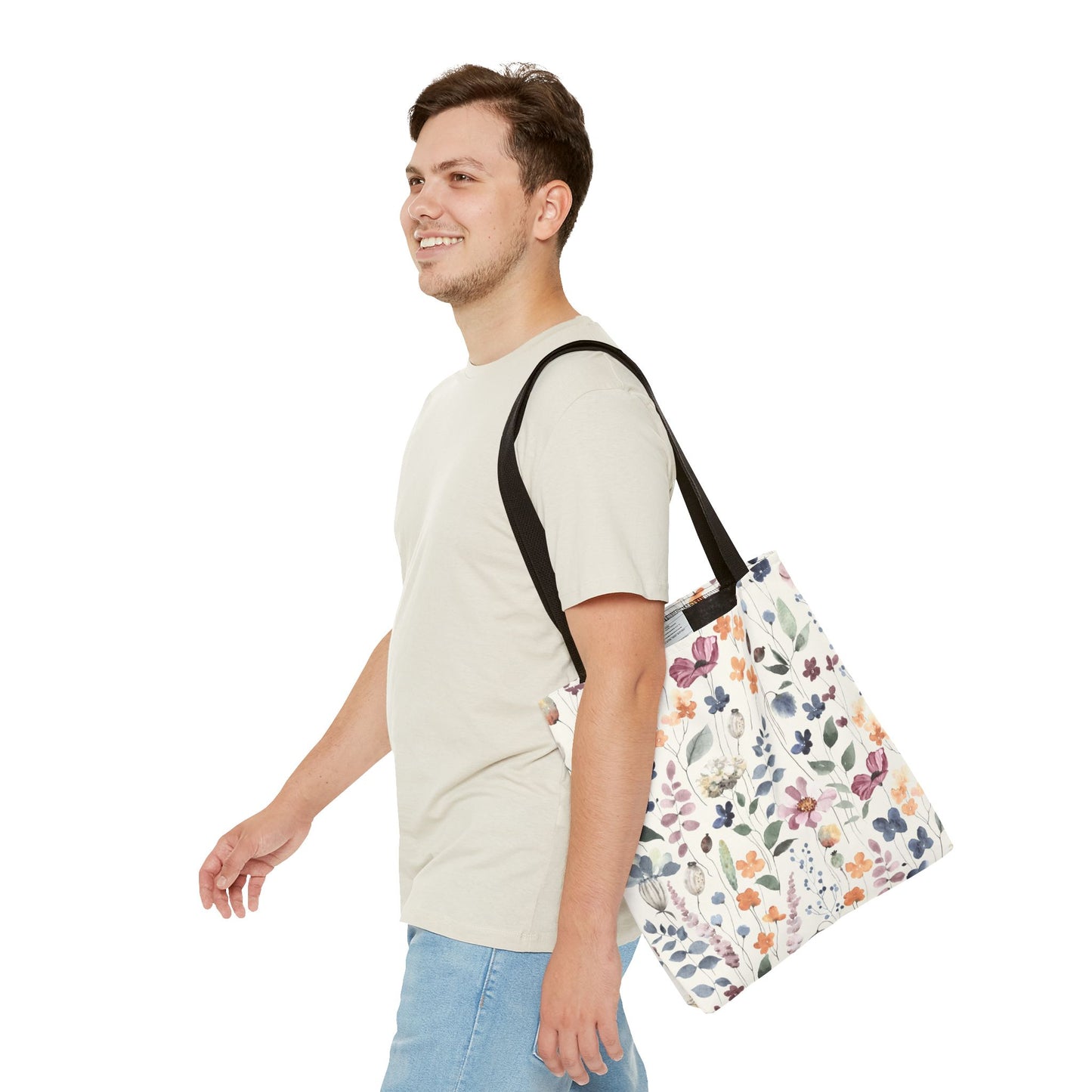 Bloom Wherever You Go: Floral Tote Bag