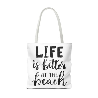 Beach Life Tote Bag - Perfect for Summer, Vacation & Everyday Use