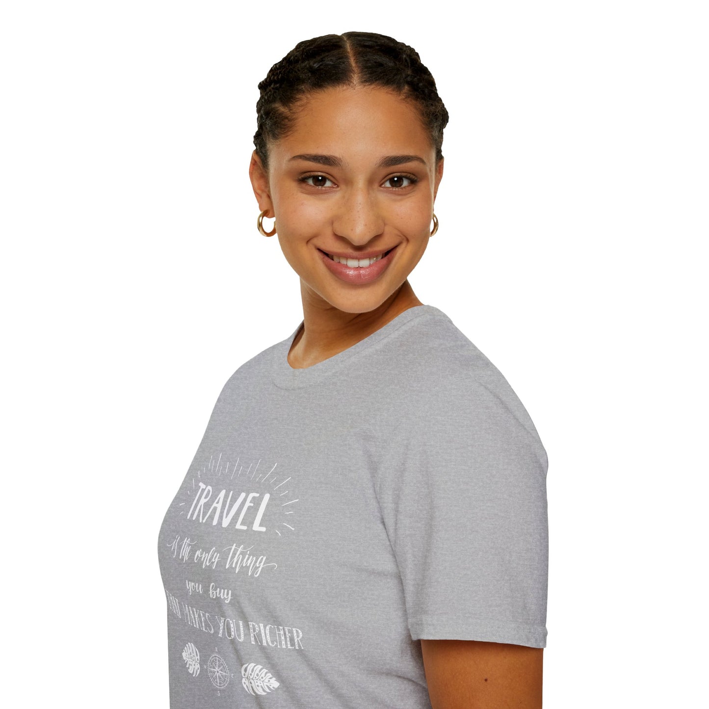 Invest in Experiences: 'Travel is the only thing you buy that makes you richer' Tee
