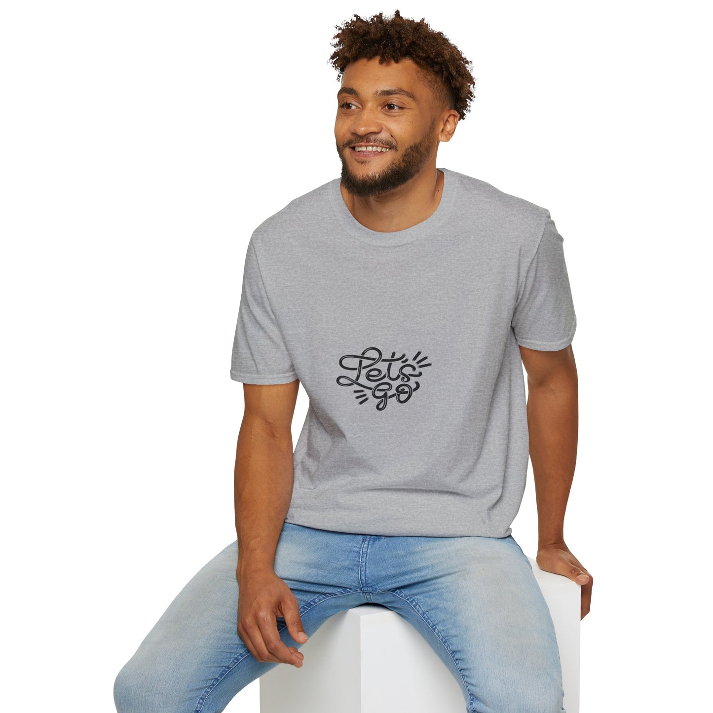 "Let's Go" - Unisex Softstyle Motivational Tee