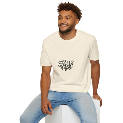 "Let's Go" - Unisex Softstyle Motivational Tee