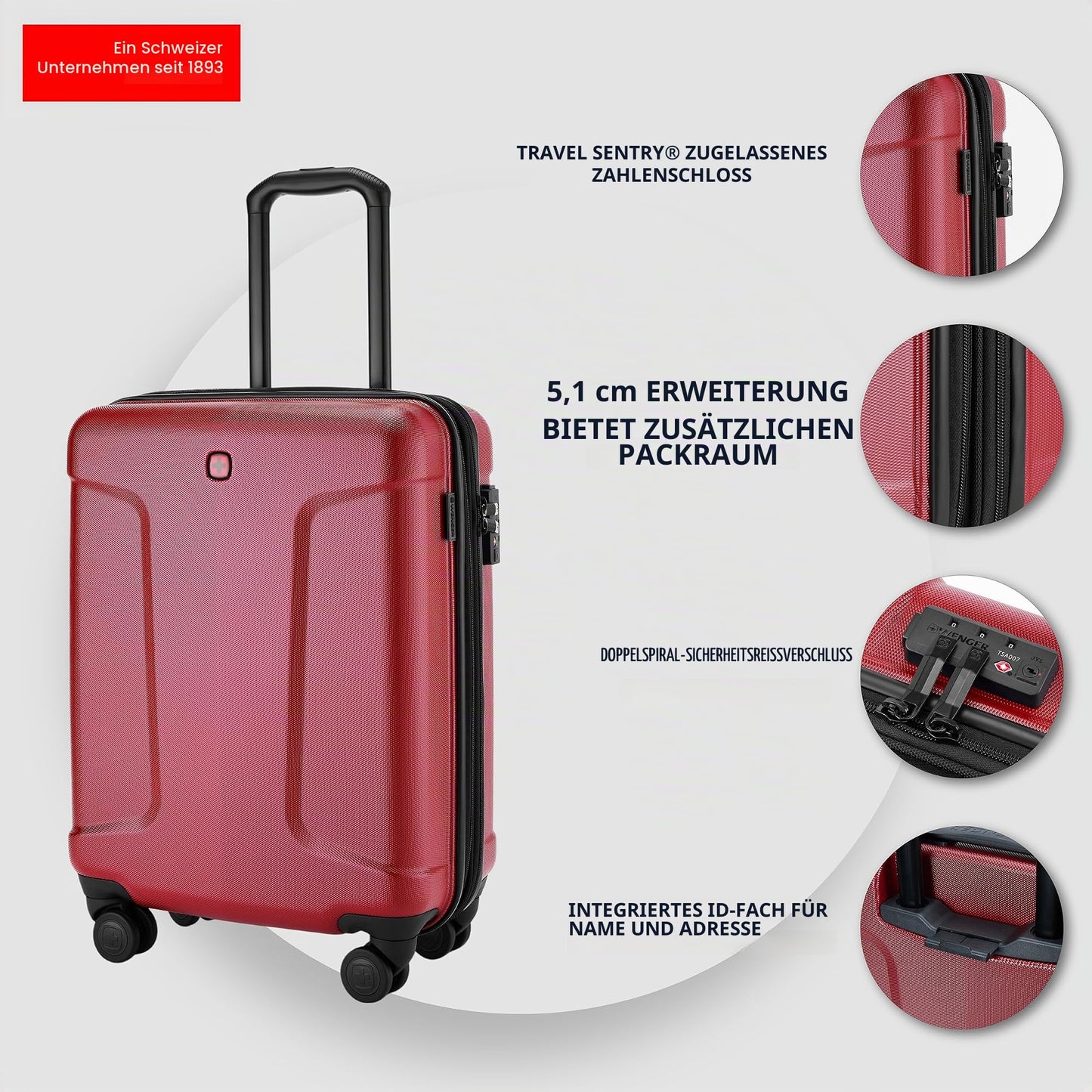 Wenger Legacy Large Expandable Hardside Suitcase | Beyond Carry