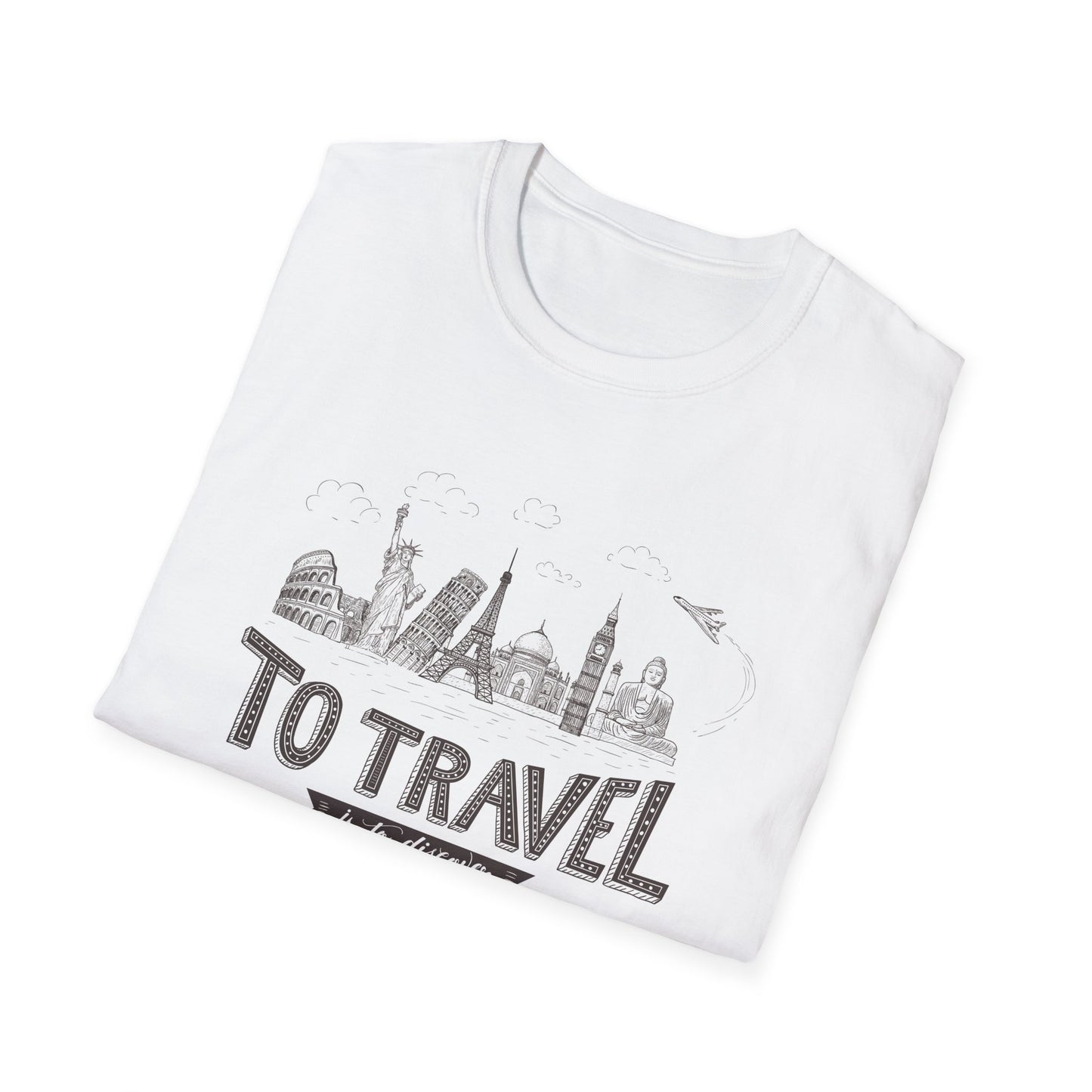 Travel Inspired Unisex Softstyle T-Shirt - Perfect Gift for Wanderlust Lovers