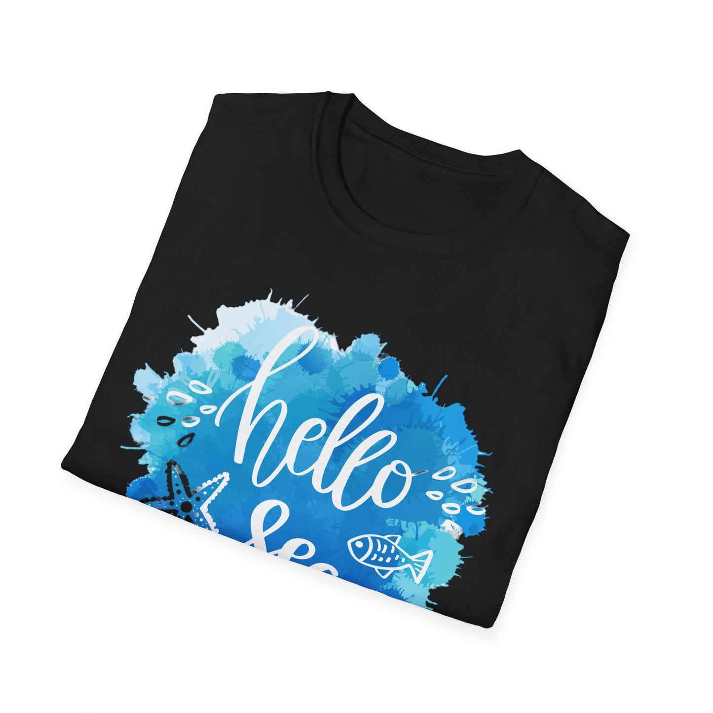 Hear the Ocean's Call: "Hello Sea" Tee
