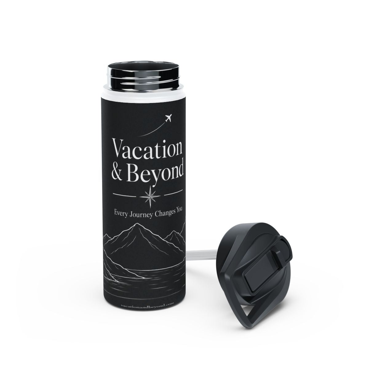 Vacation & Beyond Insulated Straw Travel Bottle | Beyond Travel Essentials