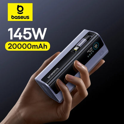 Baseus 20000mAh Power Bank with 145W Power Delivery