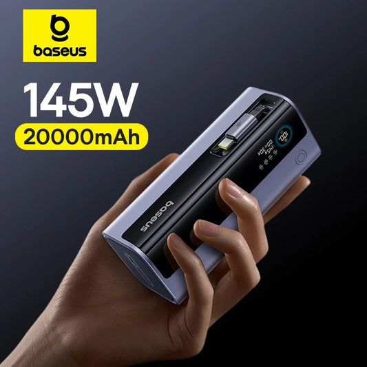 Baseus 20000mAh Power Bank with 145W Power Delivery