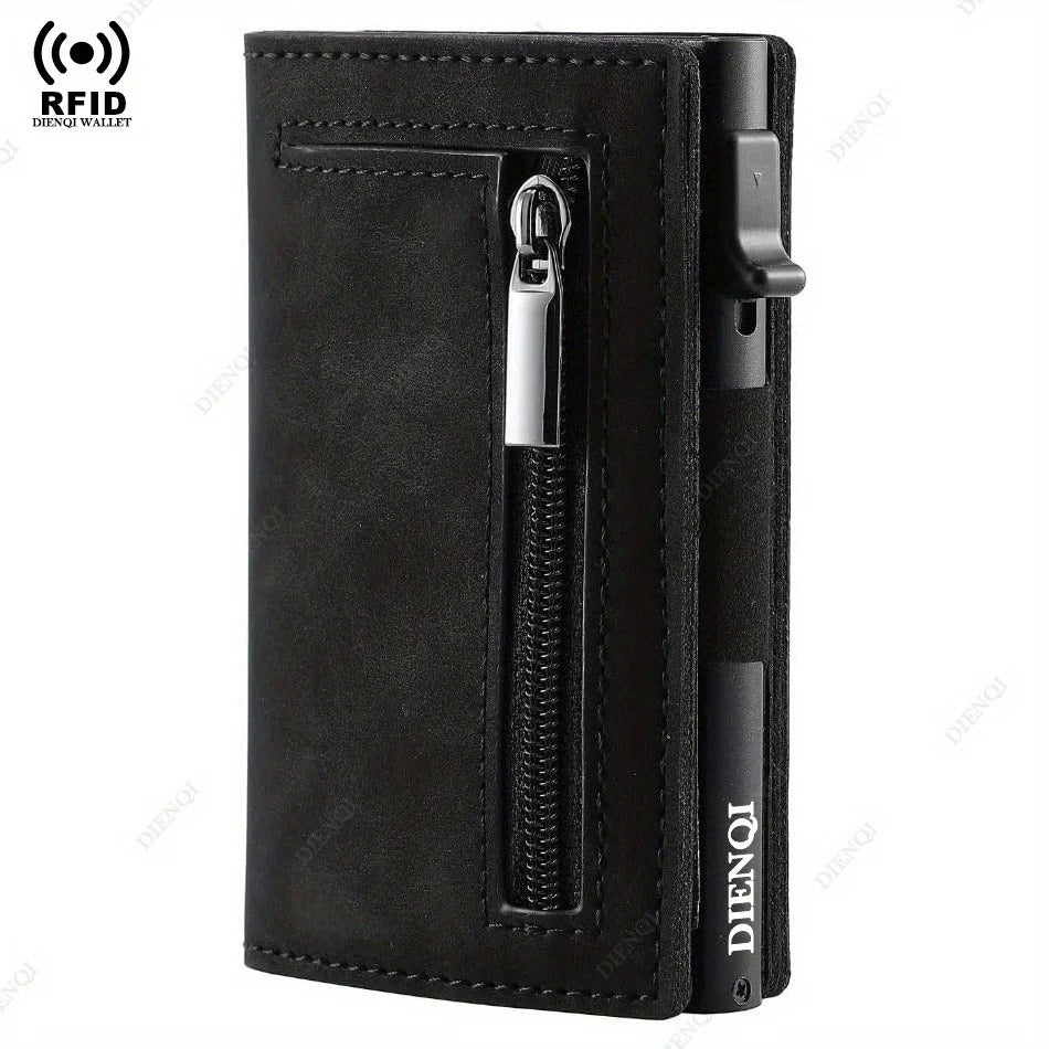 Magnetic Credit Card Wallet With RFID Protection