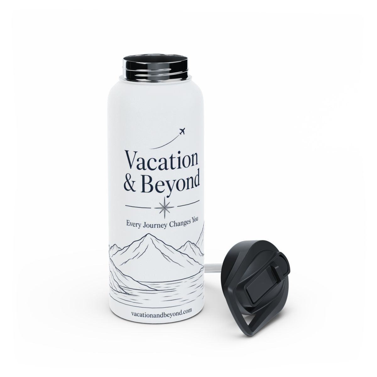 Vacation & Beyond Insulated Straw Travel Bottle | Beyond Travel Essentials